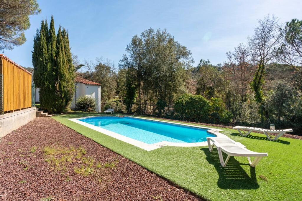 Villa Casa Con Piscina Cerca De Gerona Exterior foto