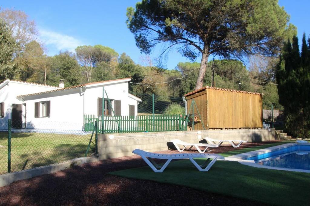 Villa Casa Con Piscina Cerca De Gerona Exterior foto