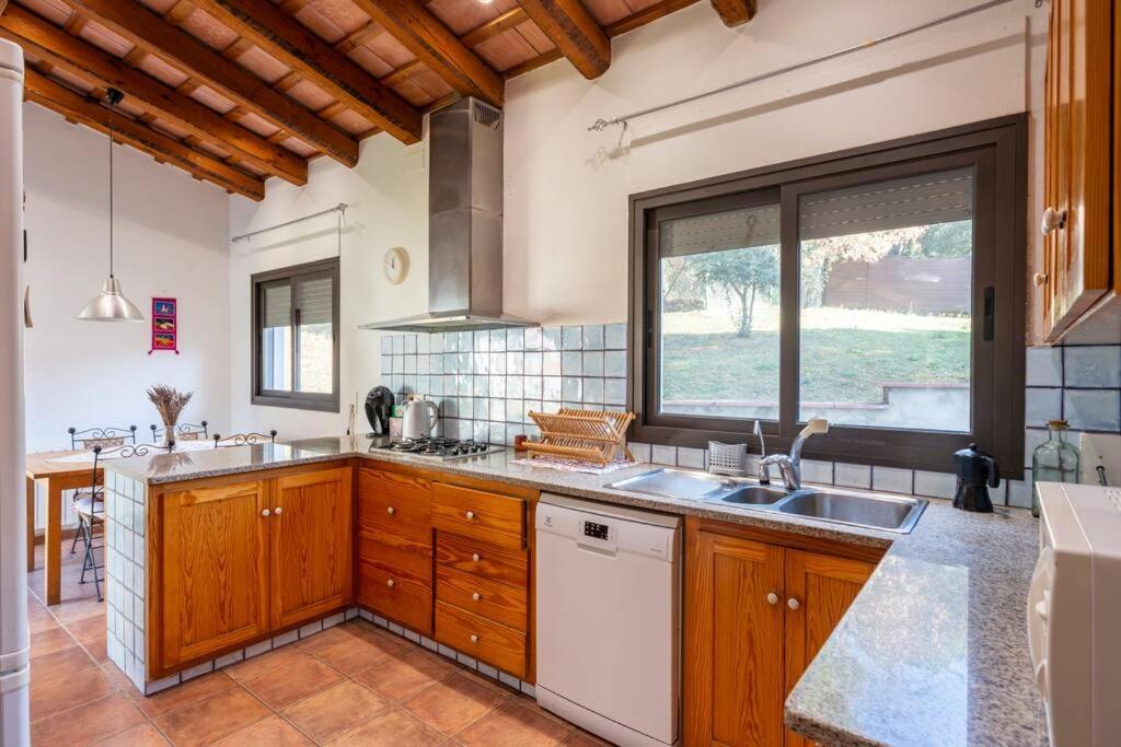 Villa Casa Con Piscina Cerca De Gerona Exterior foto